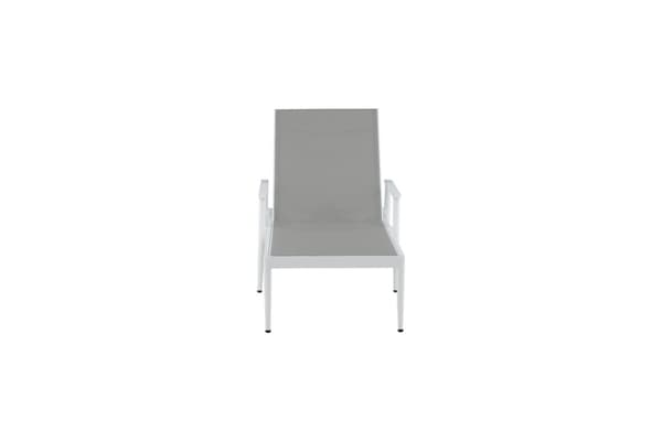 FURNLUX ULKONA AURINKOTUOLI TAUKO HARMAA & VALKOINEN 67CM