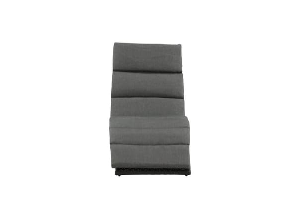 FURNLUX SOLSTOL FÖR UTOMHUSBRUK ARCHIE GRÅ & SVART 64CM