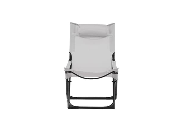 FURNLUX SOLSTOL FÖR UTOMHUSBRUK SEVILLE GRÅ & SVART 63CM