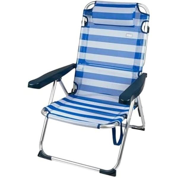Stol - AKTIV - Standard - Polyester - Aluminium - Flerfärgad