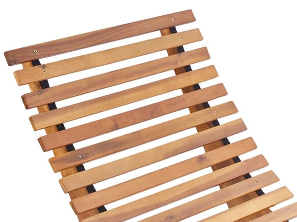 Solseng i Lys Akasietre Lysebeige Pad Spaltedesign Gyngefunksjon Buet Form
