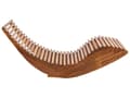 Miniatyrbilde 7 av 11: Solseng i Lys Akasietre Taupe Pad Spaltedesign Gyngefunksjon Buet Form
