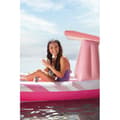Miniatyrbild 5 av 6: Matelas Båtuppblåsbar med solskydd Intex Pink Paradise
