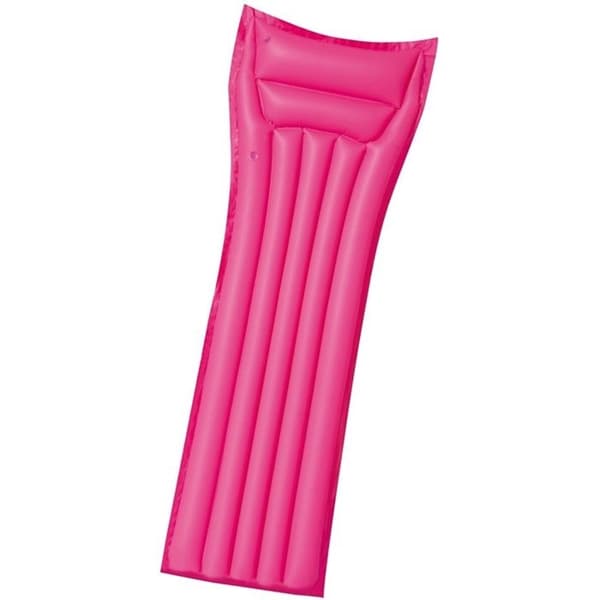 Bestway - Uppblåsbart strandmadrass 183 x 69 cm (rosa)