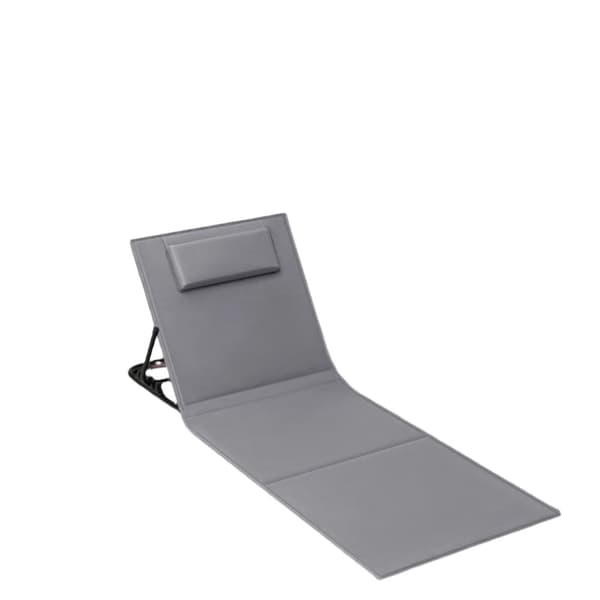 Rootz Beach Lounger - Campingstol - Sun Lounger - Holdbart galvaniseret stål - 158 cm x 55 cm - Letvægt og sammenfoldelig
