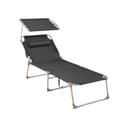 Pikkukuva 1 / 5: Rootz Sun Lounger -kannen tuoli - taitettavat lepotuoli - rentoutumisistuin - helppo asennus - 71 x 200 x 38 cm
