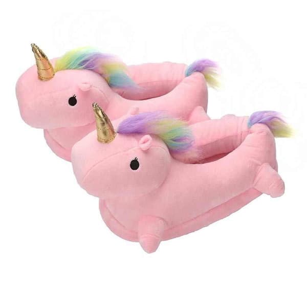 Unicorn hjemmesko Pink – Hjemmesko One Size størrelse 36 – 41