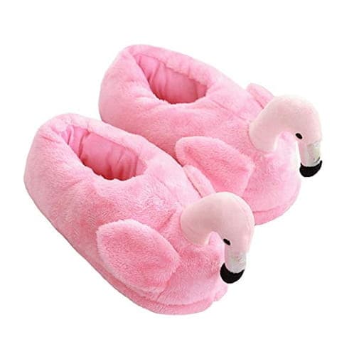 Flamingo tossut One Size Koko 36 - 41 - Vaaleanpunainen - Liukumaton