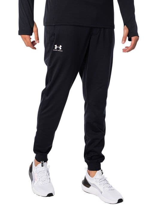 Joggingbyxor - UA - Sportstyle - Svart - Lös passform - Andningsbar