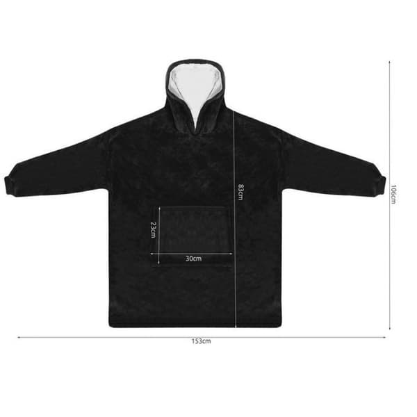 Koselig Genser / Hoodie Teppe – XXL