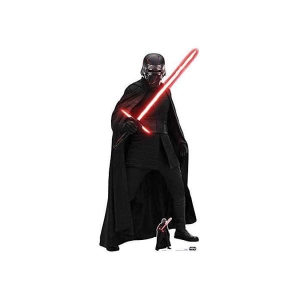 Star Cutouts SC1425 Kylo Ren (The Rise of Skywalker) Perfekt för Star Wars-presenter, fläktar och rumsdekorationer