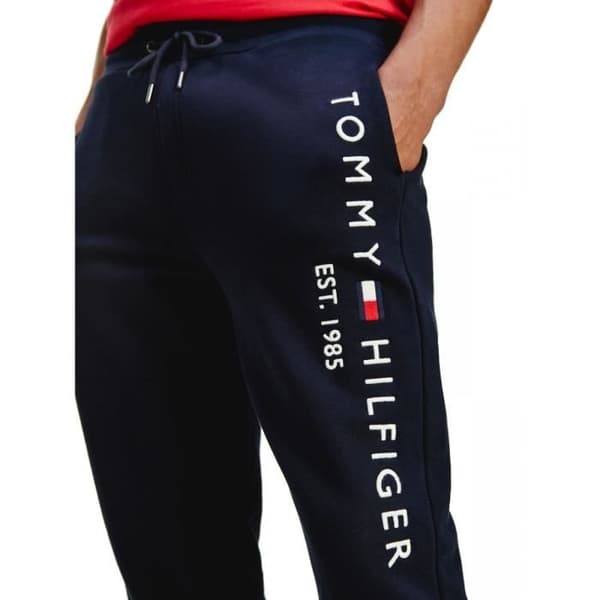 Träningsbyxor - Tommy Hilfiger - Logotyp - Mörkblå - Herr - Multisport