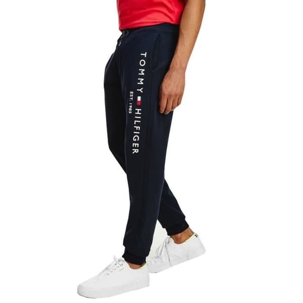 Träningsbyxor - Tommy Hilfiger - Logotyp - Mörkblå - Herr - Multisport