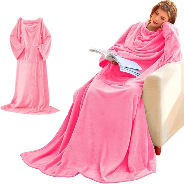 Teppe med Ermer Rosa