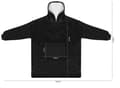 Miniatyrbilde 3 av 7: XXL Sweatshirt Filt - Svart, varm og koselig Oversize-genser
