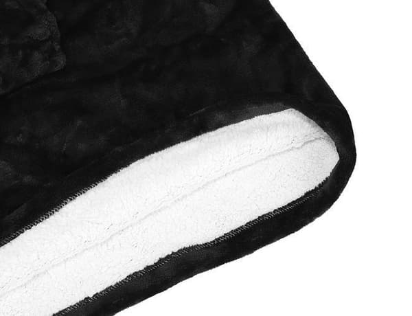 XXL Sweatshirt Filt - Svart, varm og koselig Oversize-genser