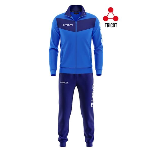 Träningsdräkt - Givova - Visa - 100% Polyesters - Unisex - Multisport