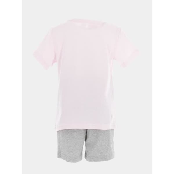 Adidas träningsoverallset - Pojke - Rosa - Korta ärmar - Multisport