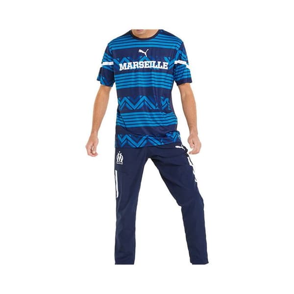 Puma OM PREMATCH WOVEN träningsbyxor
