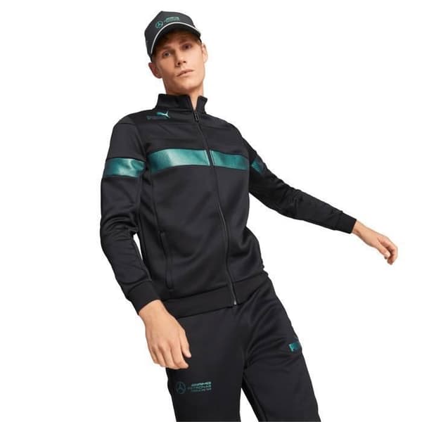 Puma Mercedes-AMG Petronas Motorsport Metal Energy Race träningsjacka för män - 536420-01