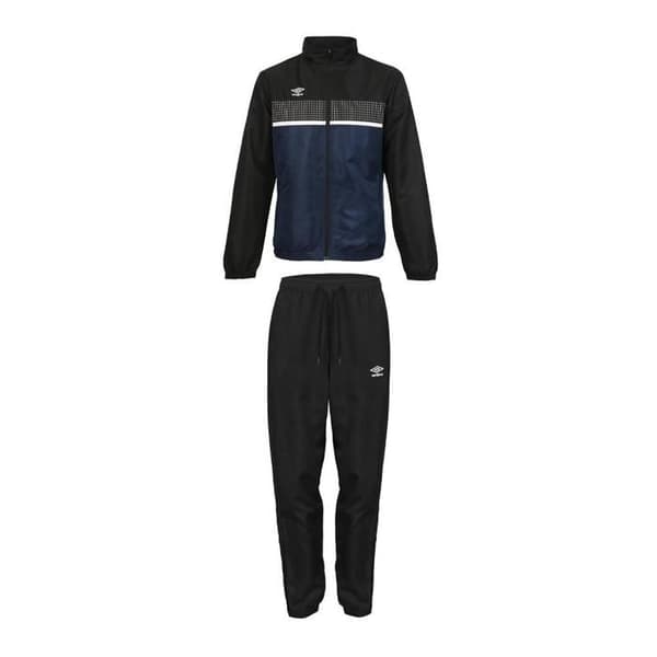 Fodralkläder i fotboll Umbro Spl Net Gr Suit svart - långärmad, andningsbar, för vuxna