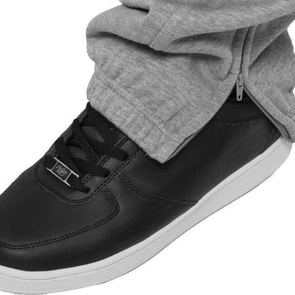 Joggingbyxor - Urban Classics - 3XL - Grå - Urban Fit - Fickor med dragkedja