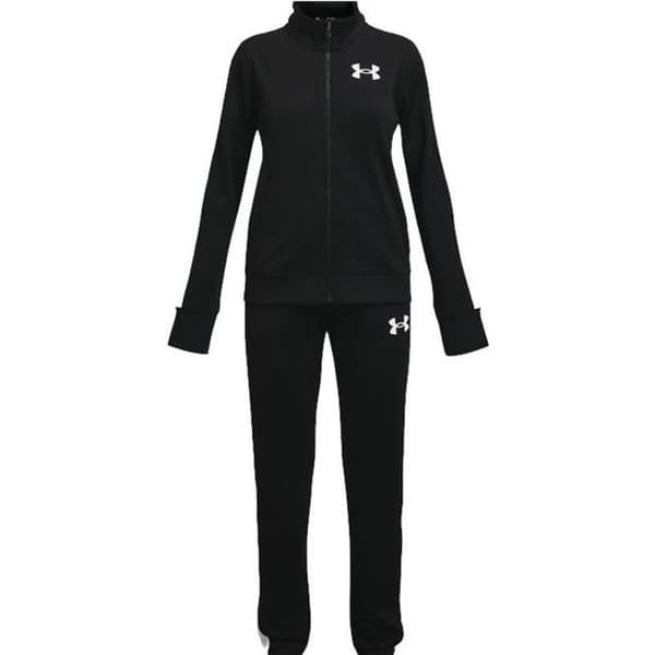 Tjejsoverall - Under Armour - Stickad - Svart - Elastisk midja - Långa ärmar