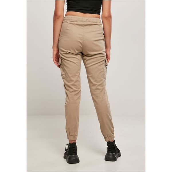 Cargo pants - Urban Classics - Kvinna - Hög midja - Bekväm - Cargo fickor