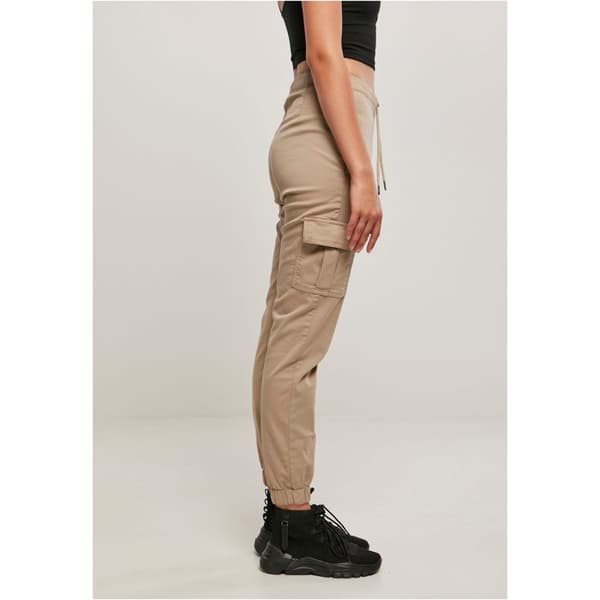 Cargo pants - Urban Classics - Kvinna - Hög midja - Bekväm - Cargo fickor