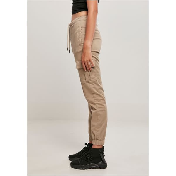 Cargo pants - Urban Classics - Kvinna - Hög midja - Bekväm - Cargo fickor
