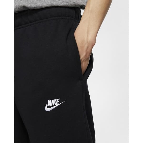 Träningsbyxor - Nike - SPORTSWEAR CLUB - Svart - Elastisk midja - Fitness