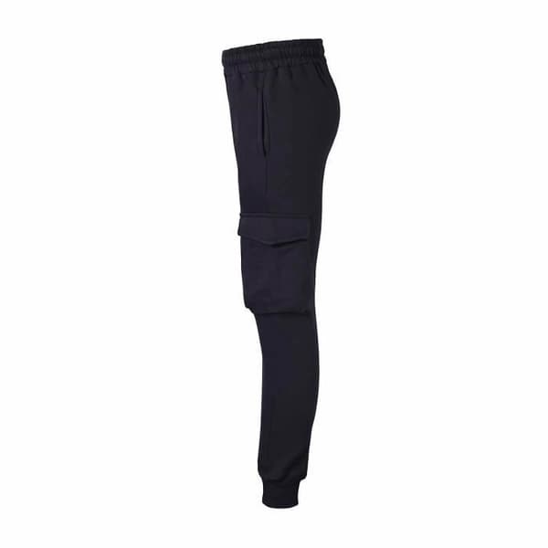 Cargo Byxa - Logotyp - Kille - Blå - 100% Bomull - Slim Fit - Optimal Komfort