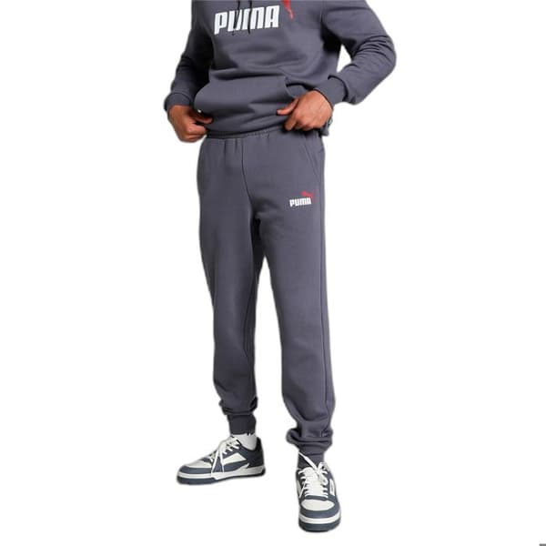 Träningsbyxor - Puma - Essentials+ - Grå - Unisex - Andas