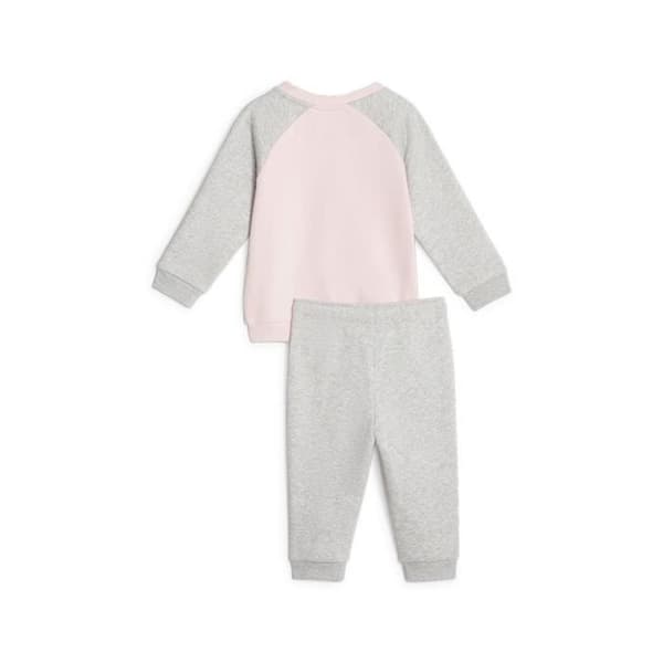 Träningsset - PUMA - Minikatter Ess Raglan Jogger - Rosaglasyr - Barn - Långa ärmar