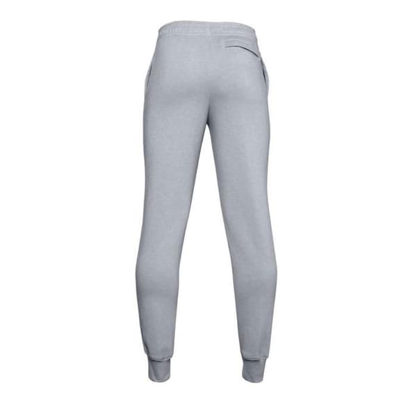 Under Armour Rival Fleece joggingbyxor för pojkar - mod grå/vit - 10/12 år - Multisport - Andas