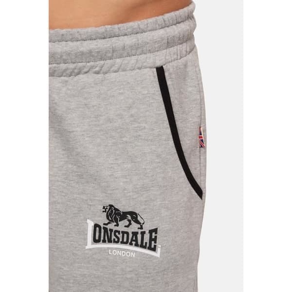 Joggingbyxor - Lonsdale - Två färger - Gråmelerad - Regular fit - Andningsbar