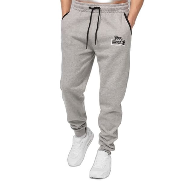 Joggingbyxor - Lonsdale - Två färger - Gråmelerad - Regular fit - Andningsbar