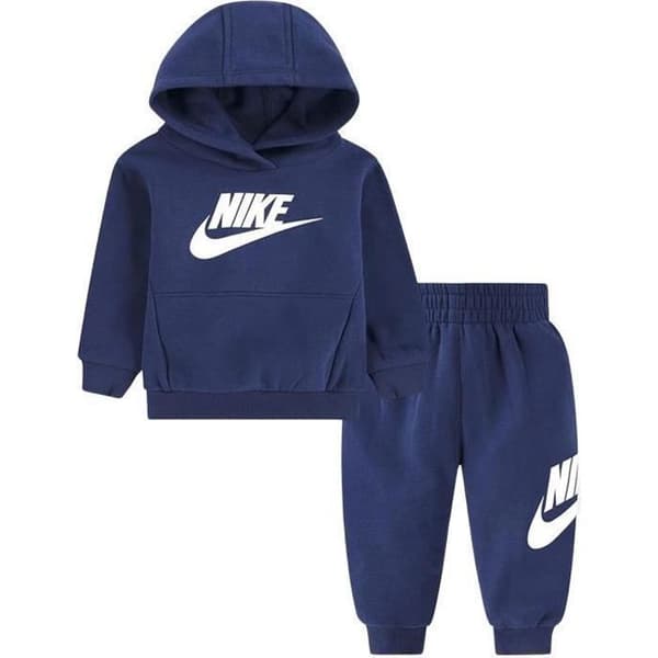 Träningsoverall - Nike - Club French Terry - Baby - Blå - Långa ärmar