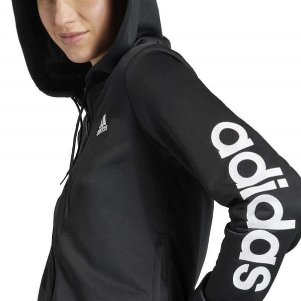 Adidas Linear Träningsoverall för kvinnor Svart - Långärmad - Fitness - Multisport