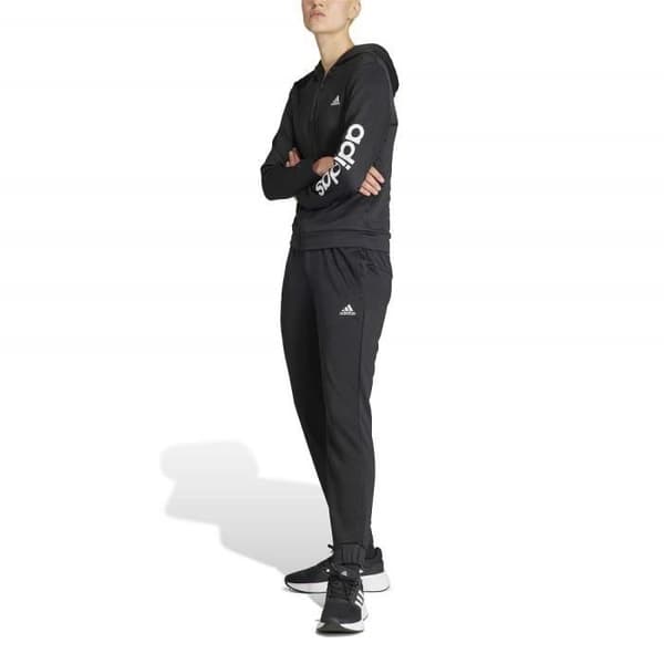 Adidas Linear Träningsoverall för kvinnor Svart - Långärmad - Fitness - Multisport