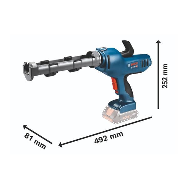 Bosch Professional GCG 18V-310 (C) solo 06019C4100 Batteridriven tätningspistol 310 ml