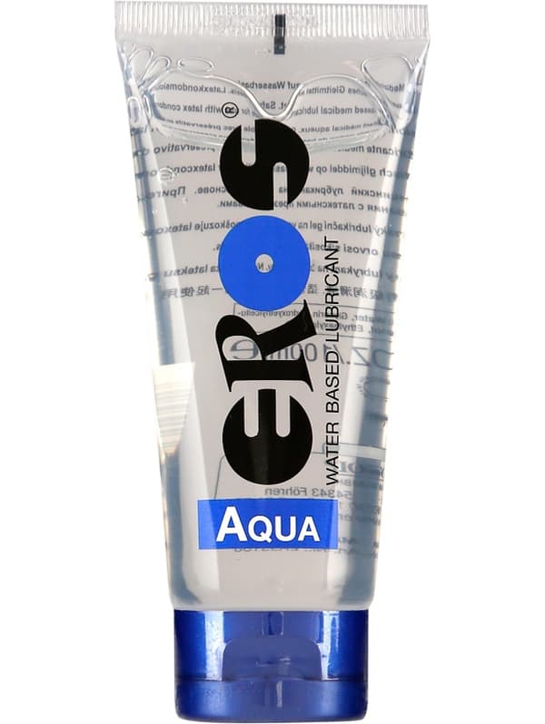 Eros Aqua: Vattenbaserat Glidmedel 100 ml (tub)