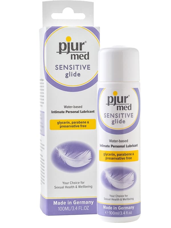 Pjur Med: Sensitive Glide, Vattenbaserat Glidmedel, 100 ml