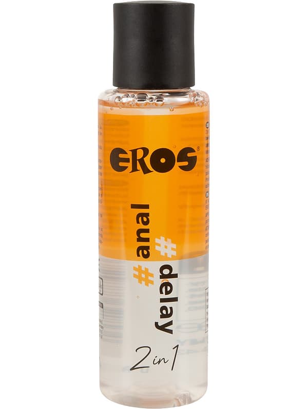 Eros: 2in1 Water-based Lubricant, Anal & Delay 100 ml