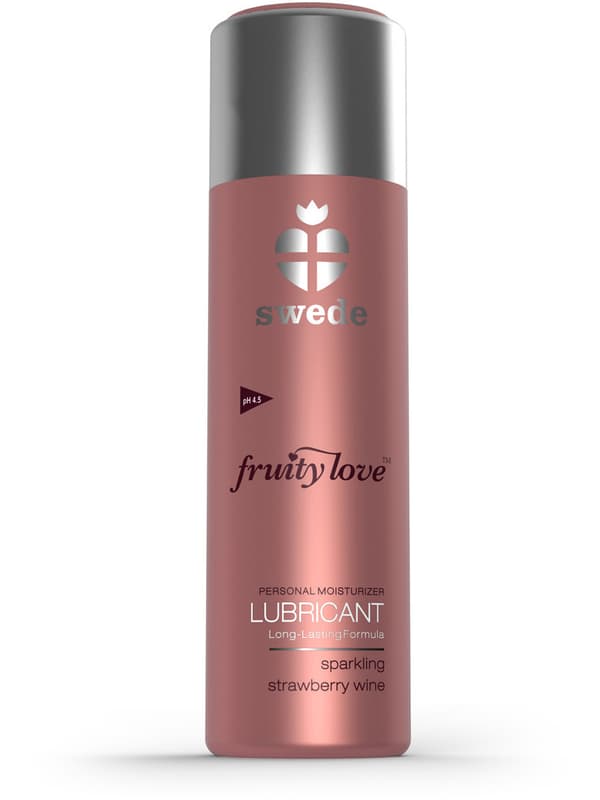 Swede Fruity Love: Sparkling Strawberry Wine, Glidmedel, 100 ml