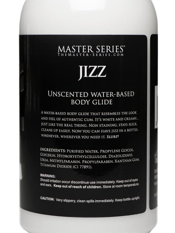 XR Master Series: Jizz, White Water-Based Body Glide