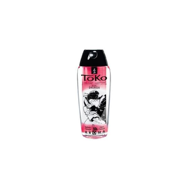 Smaksatt glidmedel Shunga 8407400 165 ml Jordgubbe