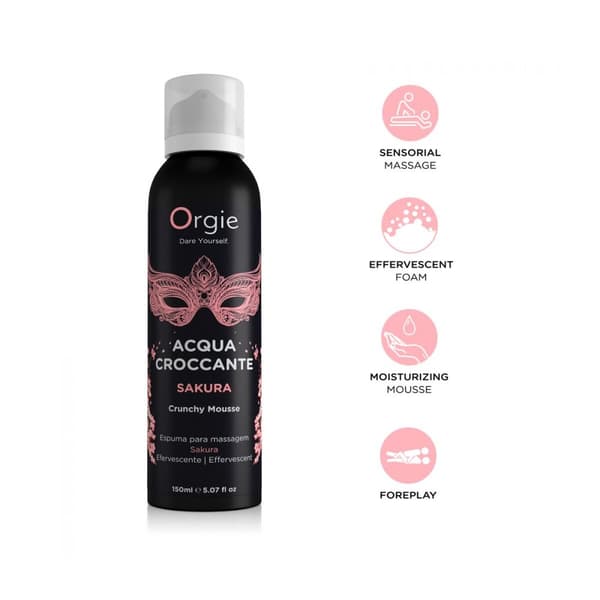 Massagelotion Orgie Sakura Blommig 100 ml