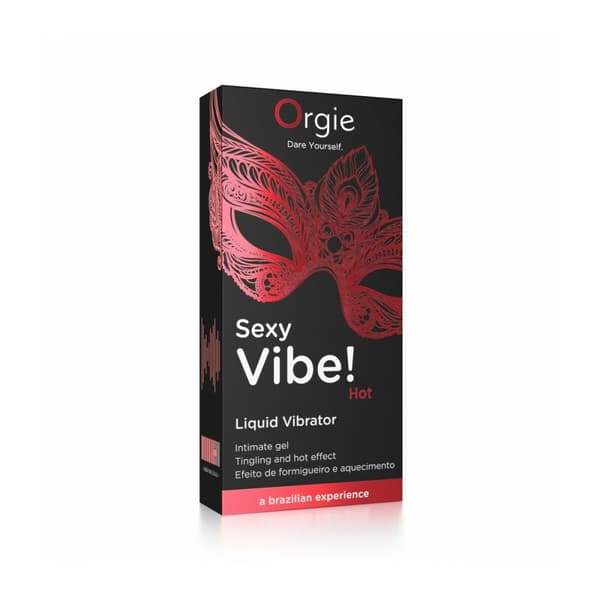 Stimulerende Gel Tyggegummi Orgie Sexy Vibe! Hot 15 ml
