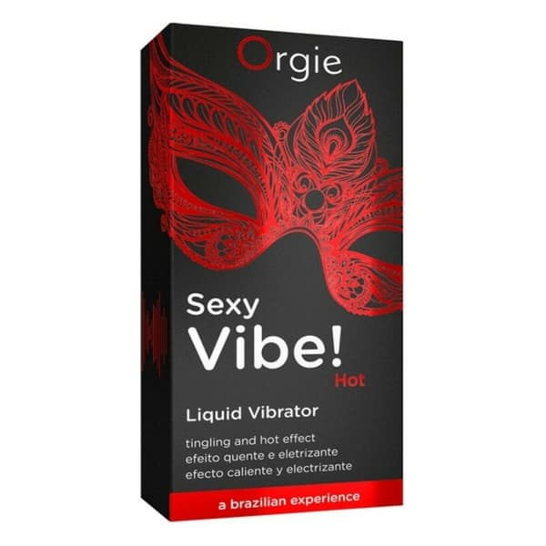 Stimulerende Gel Tyggegummi Orgie Sexy Vibe! Hot 15 ml